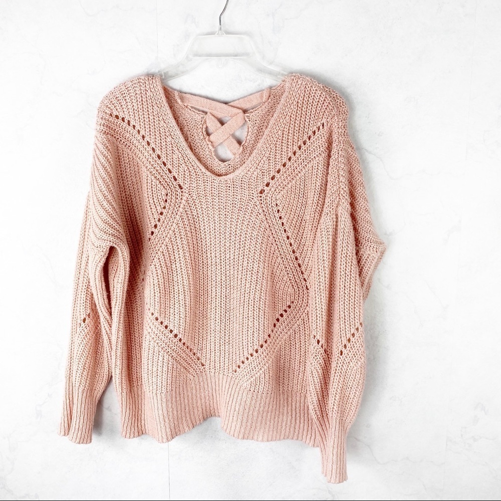 Mauve Chunky Knit Cozy Sweater - Picture 1 of 2